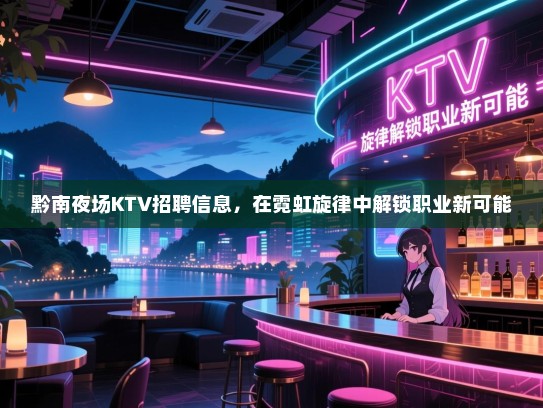黔南夜场KTV招聘信息,在霓虹旋律中解锁职业新可能 黔南夜场KTV招聘信息,在霓虹旋律中解锁职业新可能