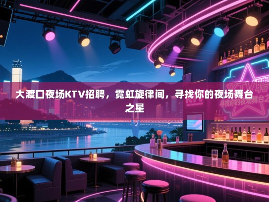 大渡口夜场KTV招聘，霓虹旋律间，寻找你的夜场舞台之星