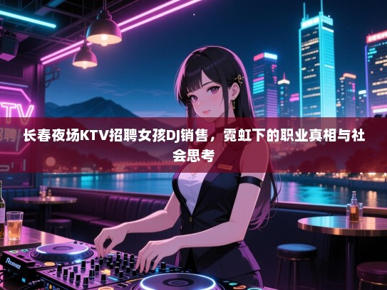 长春夜场KTV招聘女孩DJ销售，霓虹下的职业真相与社会思考