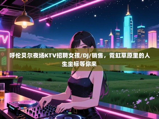 呼伦贝尔夜场KTV招聘女孩/DJ/销售，霓虹草原里的人生坐标等你来