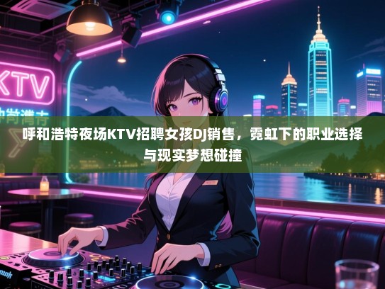 呼和浩特夜场KTV招聘女孩DJ销售，霓虹下的职业选择与现实梦想碰撞