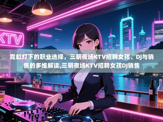 霓虹灯下的职业选择，三明夜场KTV招聘女孩、DJ与销售的多维解读,三明夜场KTV招聘女孩DJ销售