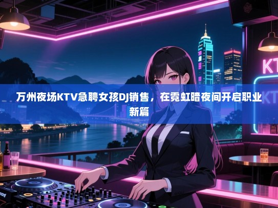 万州夜场KTV急聘女孩DJ销售，在霓虹暗夜间开启职业新篇