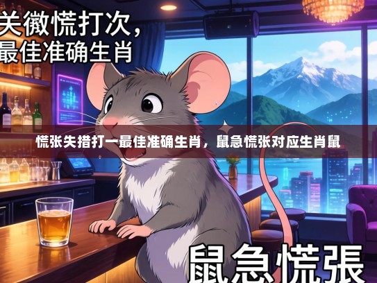 慌张失措打一最佳准确生肖，鼠急慌张对应生肖鼠